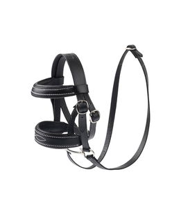 Briglia con redini per giocattolo peluches cavallo linea Toy Pony colore nero