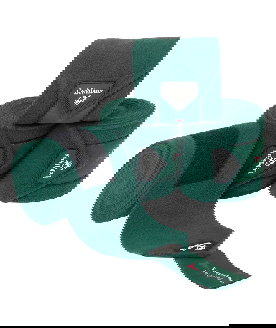 Fasce in pile antipilling modello Classic colore verde