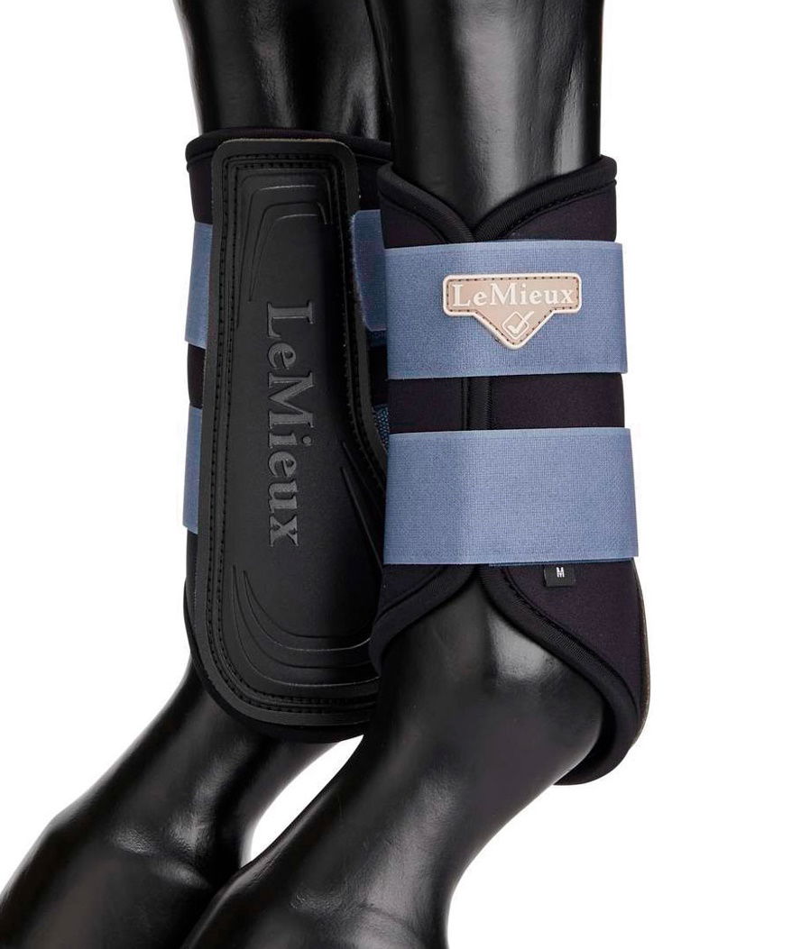 Stinchiere per cavalli morbide e traspiranti modello jay blue