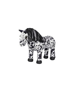 Gioco Peluches cavallo per bambini linea Toy pony modello Appaloosa Dakota Black