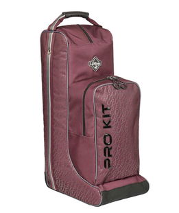 Borsa porta stivali e cappelli bordeaux modello Elite Pro