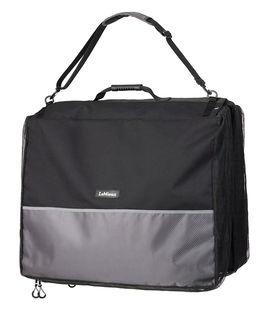 Borsa Lemieux porta sottosella con tracolla e maniglia in tessuto nero