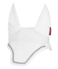 Cuffietta antimosche per cavalli modello Crystal bianco