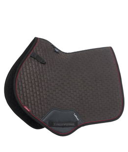 Sottosella da salto in pelle scamosciata modello Suede close contact square cinder