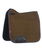 Sottosella da dressage in pelle scamosciata modello Suede square alpine