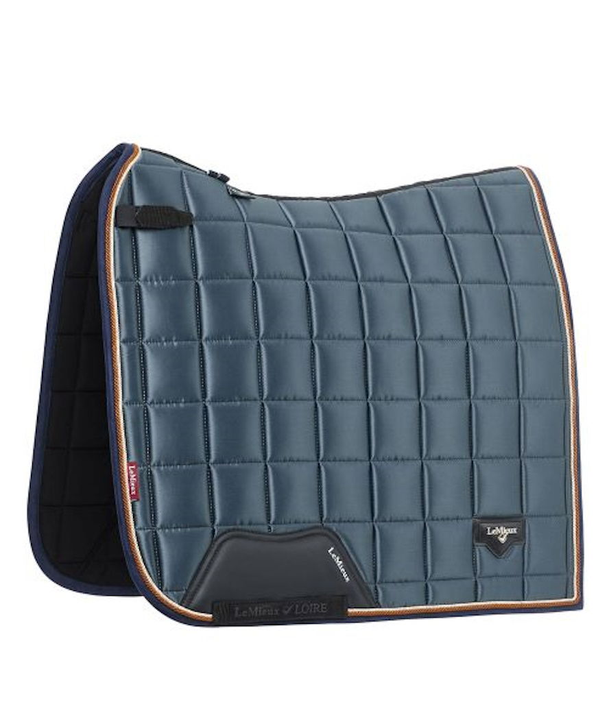 Sottosella da dressage modello Loire classic square petrol
