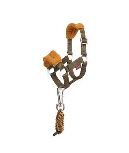 Cavezza con lunghina per giocattolo peluches cavallo linea Toy Pony colore alpine
