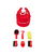 Kit grooming con spazzole e accessori per giocattolo peluches cavallo linea Toy Pony colore chilli