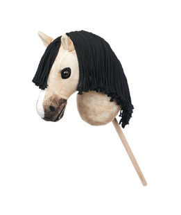 PROMOZIONE Cavallino giocattolo Hobby Horse Lemieux con testa peluche e bastone modello dream
