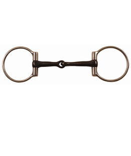 Filetto western D inox imboccatura nera