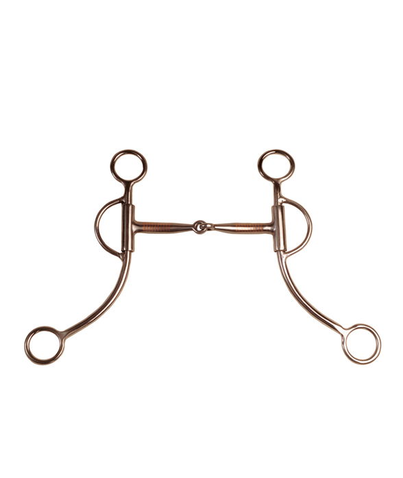 Morso western snodato ad aste lunghe in acciaio inox