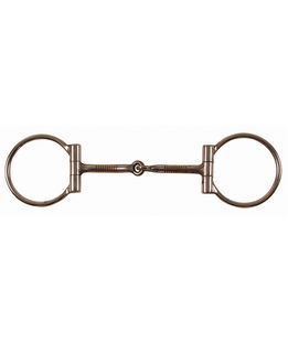 Filetto western D inox imboccatura inserti in rame