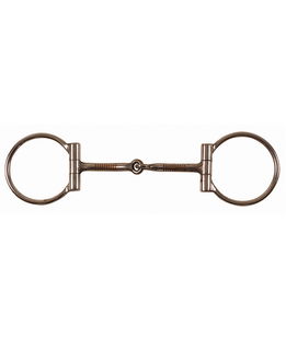Filetto western D inox imboccatura inserti in rame