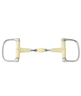 Filetto a D snodato con olivetta centrale girevole hb-2844 con aroma mala