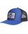 Cappello baseball in nylon leggero con inserto in rete e visiera curva