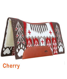 Sottosella western in lana modello Bearpaw 33x38"