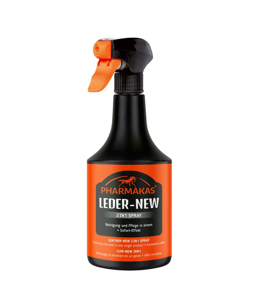 Pharmakas leather-new 2in1 pulisce, cura e nutre tutti gli articoli in cuoio 500 ml