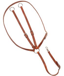 Martingala western a collier in cuoio grasso pool's