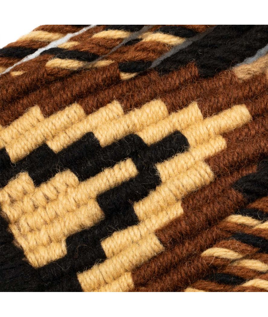 Sottopancia western a cordoncini in tessuto mohair con decorazione a rombi - foto 1