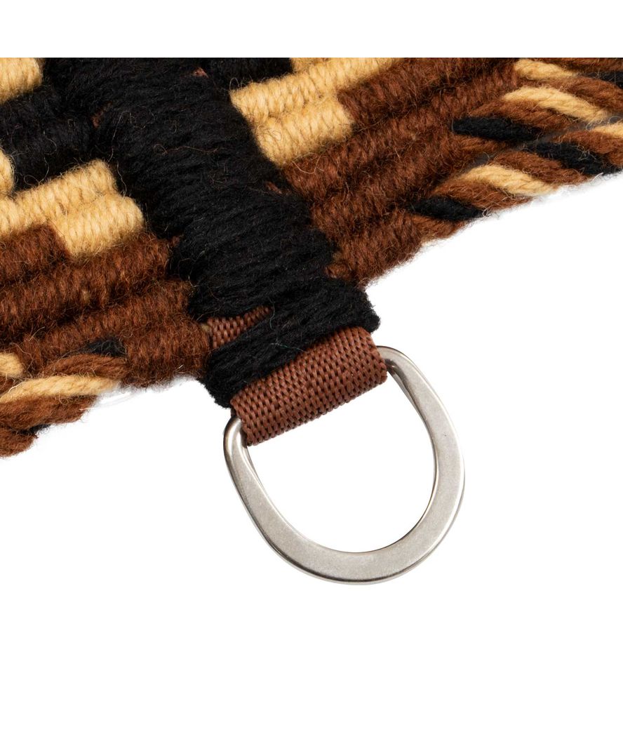 Sottopancia western a cordoncini in tessuto mohair con decorazione a rombi - foto 5