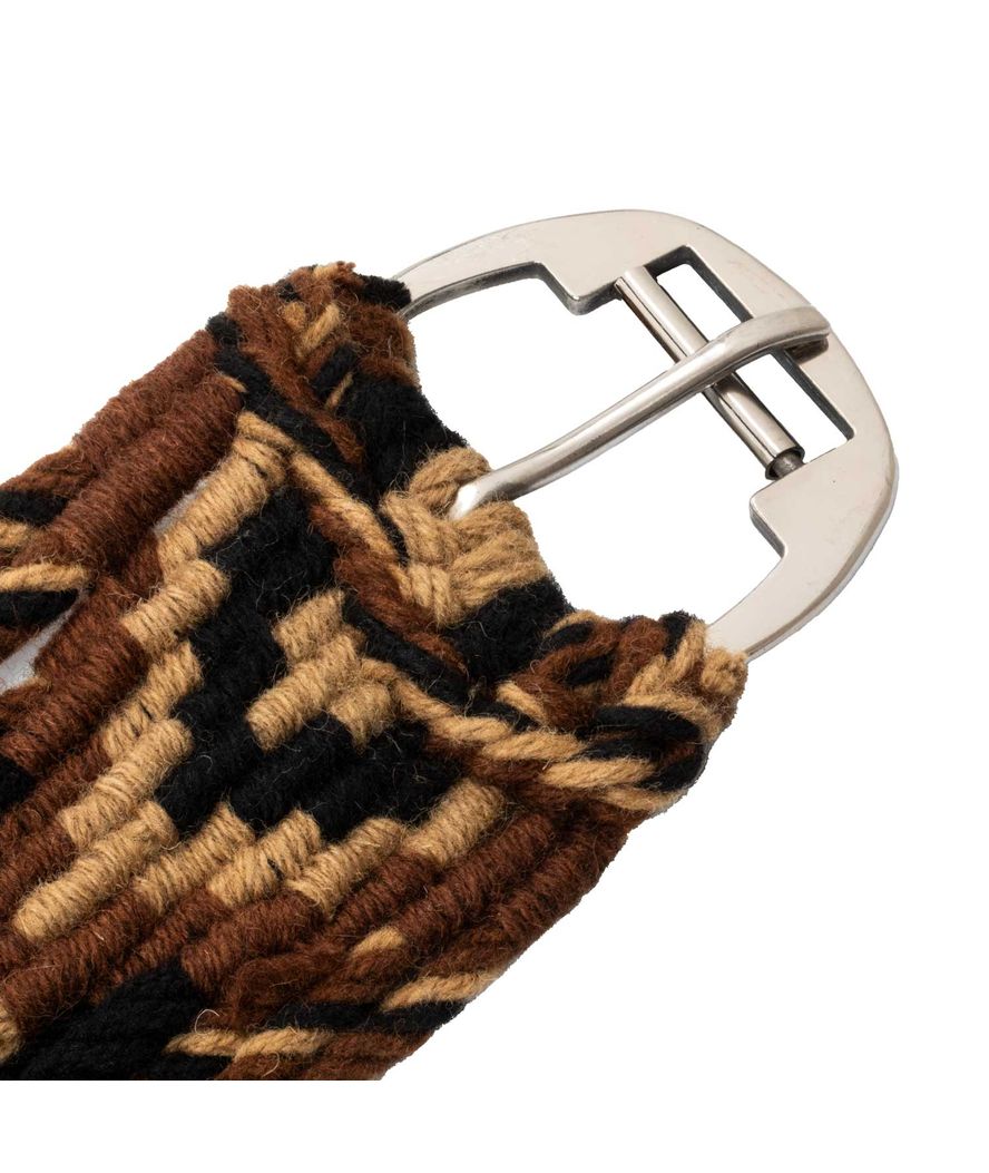 Sottopancia western a cordoncini in tessuto mohair con decorazione a rombi - foto 4