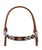 Bosal set in cuoio con mecate in cotone e decorazione di perline - foto 1
