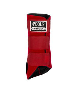Stinchiere posteriori per cavalli airflow in neoprene con rinforzo scamosciato
