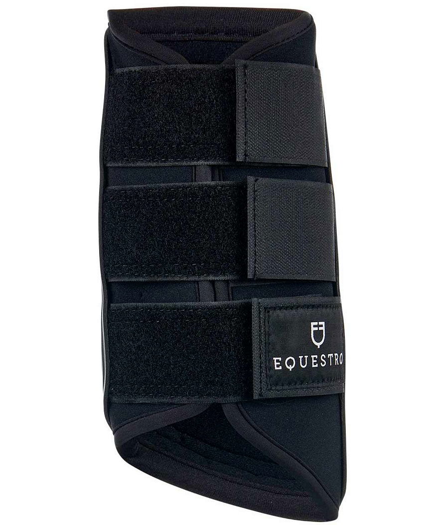 Stinchiere da cross in neoprene forato con rinforzi in pelle modello Airflow Equestro
 - foto 2