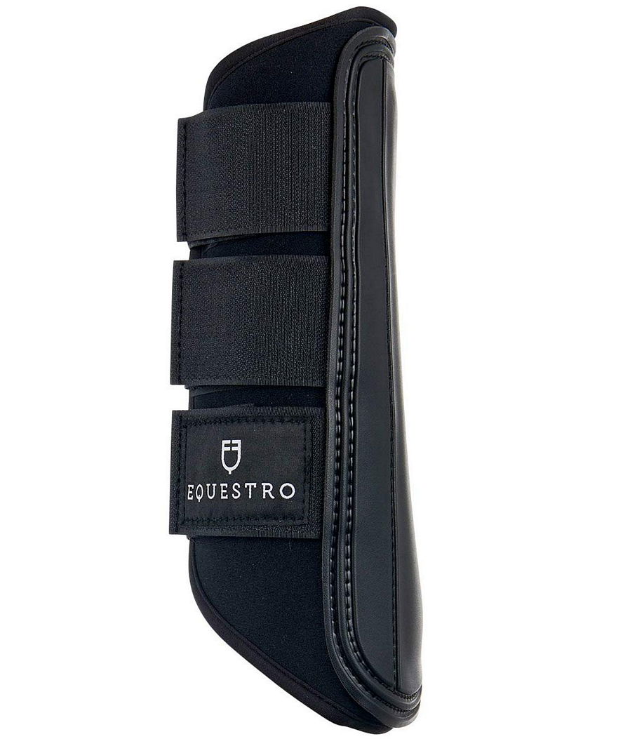 Stinchiere da cross in neoprene forato con rinforzi in pelle modello Airflow Equestro
 - foto 3