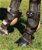 Skid Boots in pelle con rinforzo in plastica super resistente e fascia ultrashock