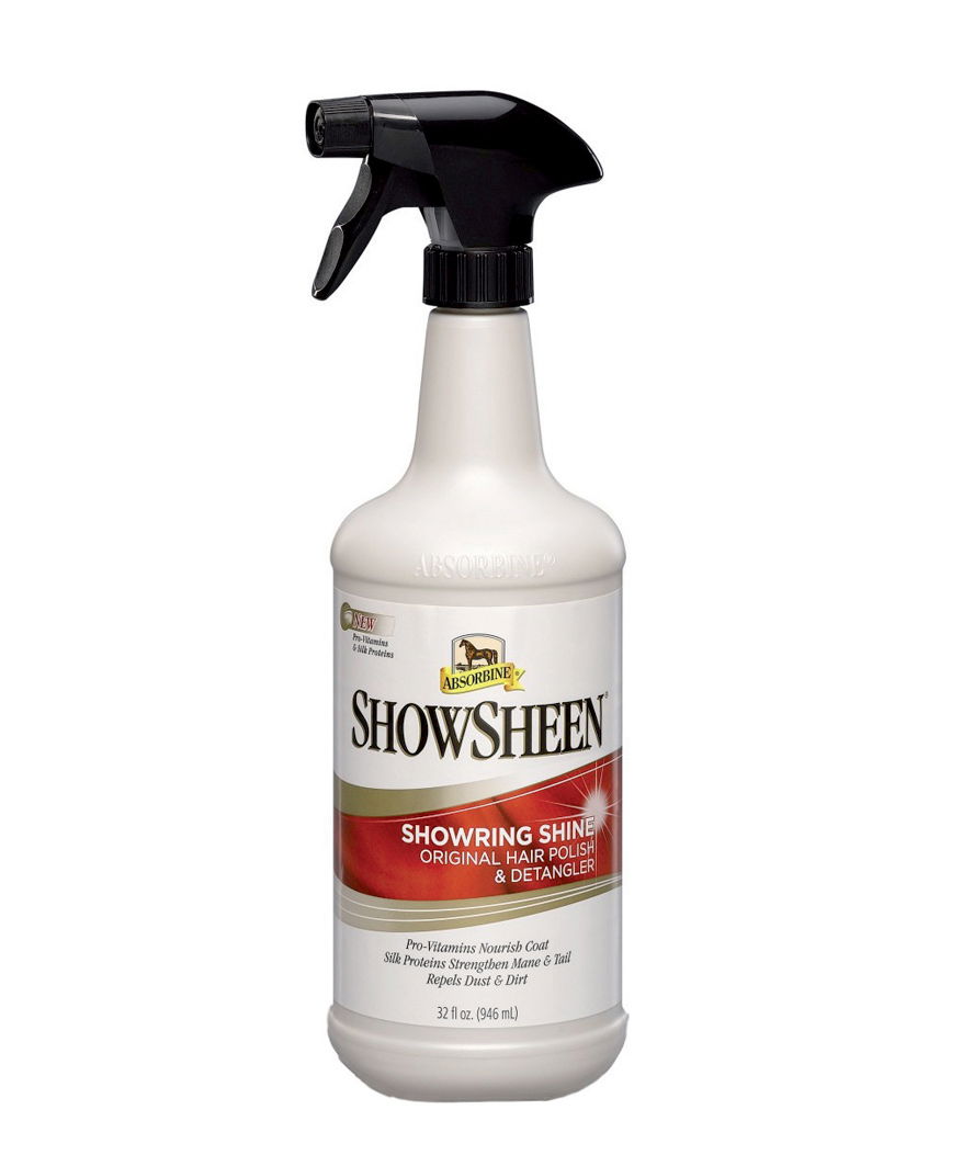 Show Sheen lozione lucidante e sgrovigliante coda e criniera riduce tempi pulizia 946 ml