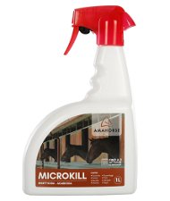 MICROKILL insetticida/acaricida per ambienti liquido controllo pulci, acari, tarme, blatte, formiche, cimici, zecche 1 l