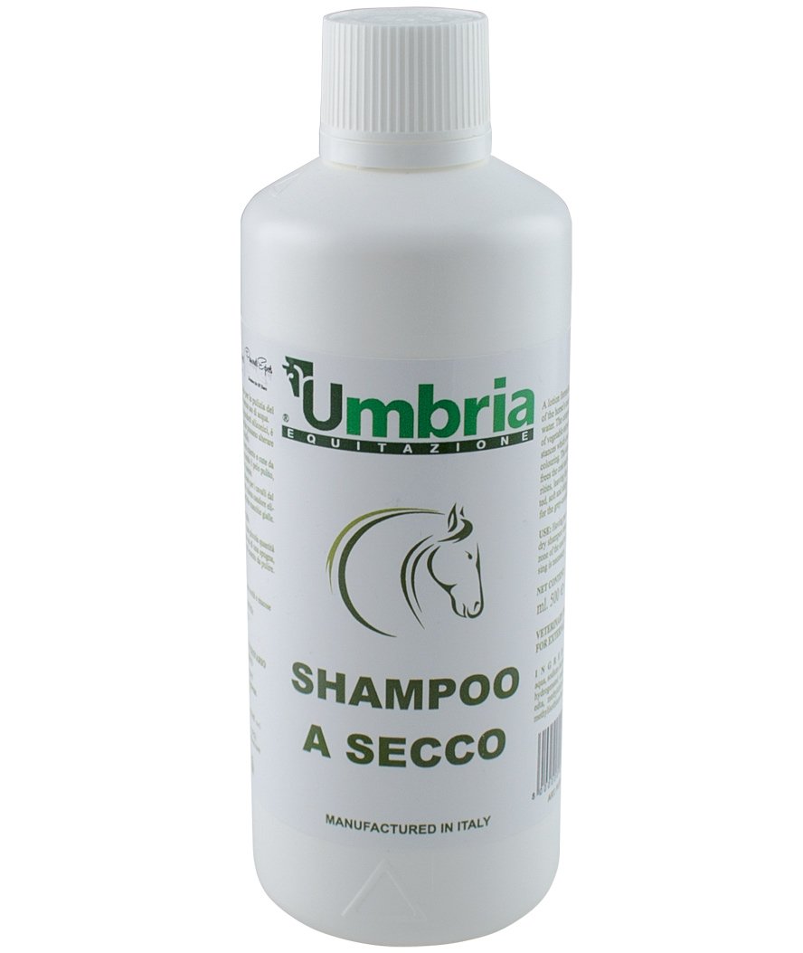 Shampoo a secco per cavalli pulizia manto in particolare per manto grigio 500 ml
