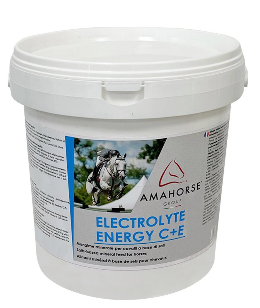 Electrolyte Energy C+E mangime minerale a base di sali per cavalli 3 kg