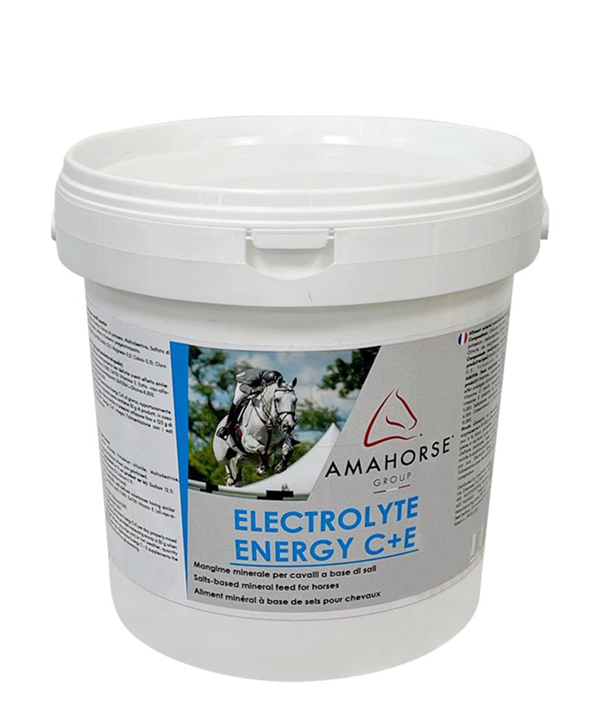 Electrolyte Energy C + E  mangime minerale a base di sali per cavalli 1 kg