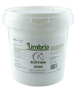 Biohoof biotina 2000 mangime complementare per cavalli 1 kg