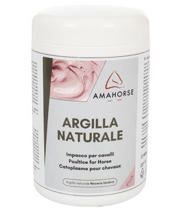 Ama pink cretata rosa per cavalli rinfresca deterge tonifica muscoli e tendini 1,5 kg