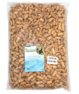 Biscotti per cavalli Le Bontà al gusto semi di lino 4 kg