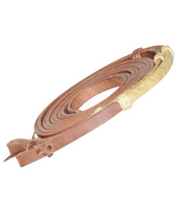 Redini western equitazione rawhide