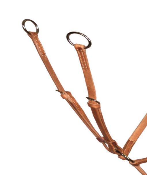 Martingala western Schutz Brothers a collier in cuoio harness con doppia regolazione - foto 1