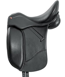 Sella dressage DLx cuoio doppiato archetto intercambiabile