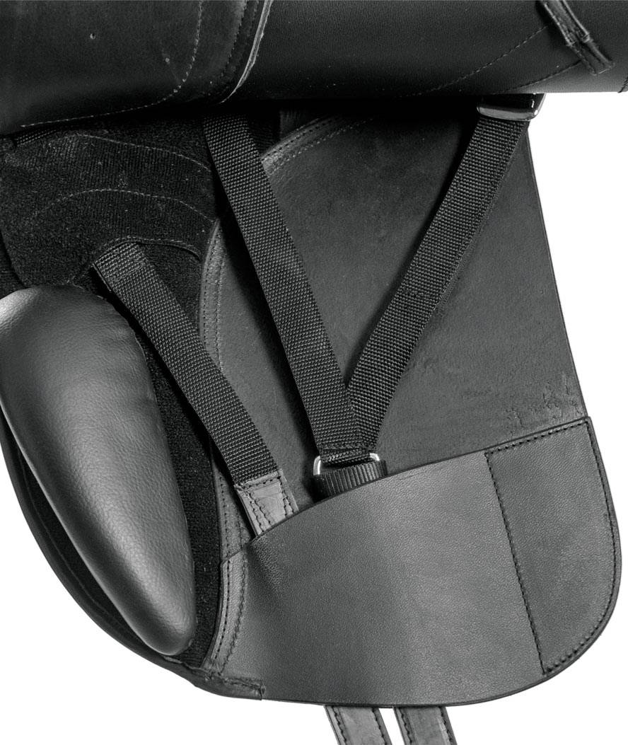 Sella da dressage DLx in cuoio doppiato con archetto intercambiabile - foto 5