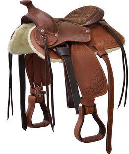 Sella monta western Pony