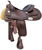 Sella da Reining modello Rainbow in cuoio harness con lavorazione border stamp 9001