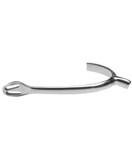 Speroni inglesi in acciaio inox da donna con gambo a tronco