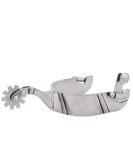 PROMOZIONE Speroni da reining con bordino inciso motivo reiner per donna