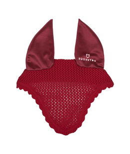 Cuffia antimosche in maglia con orecchie elasticizzate