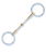 Filetto snodato ad anelli con  12 mm anello 55 mm