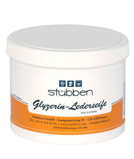 Stubben sapone alla glicerina in pasta per finimenti in cuoio e pelle 500g
