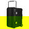 Baule trolley con ruote doppia chiusura e maniglione telescopico 962 x 578 x 585 cm - foto 2